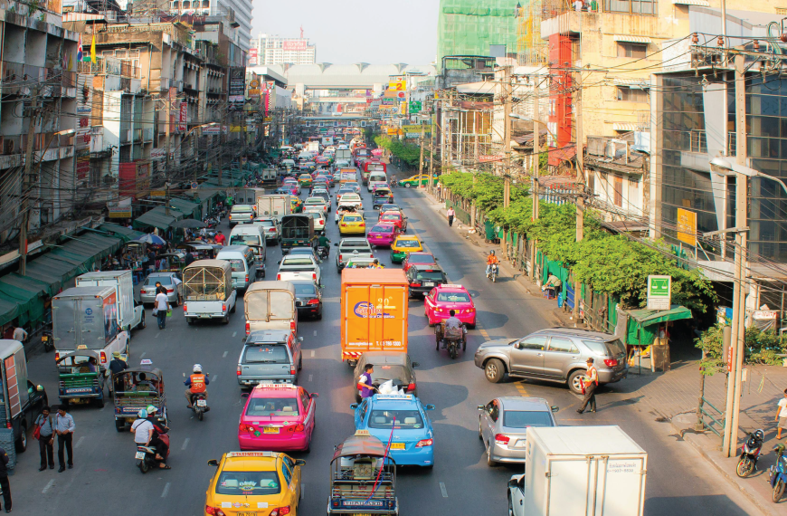 Thailand traffic