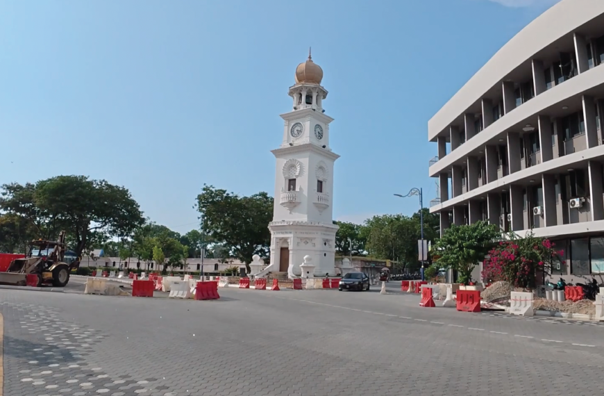 Queen Victoria clocktower, Georgetown, Penang