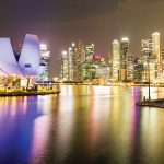 Singapore at night