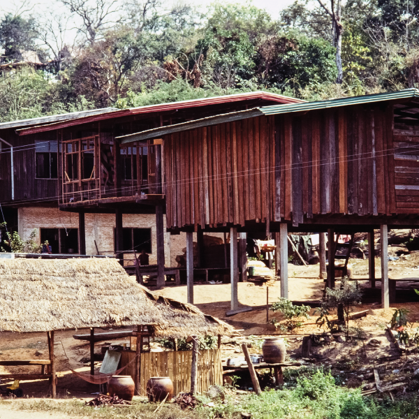 Rural Thai house