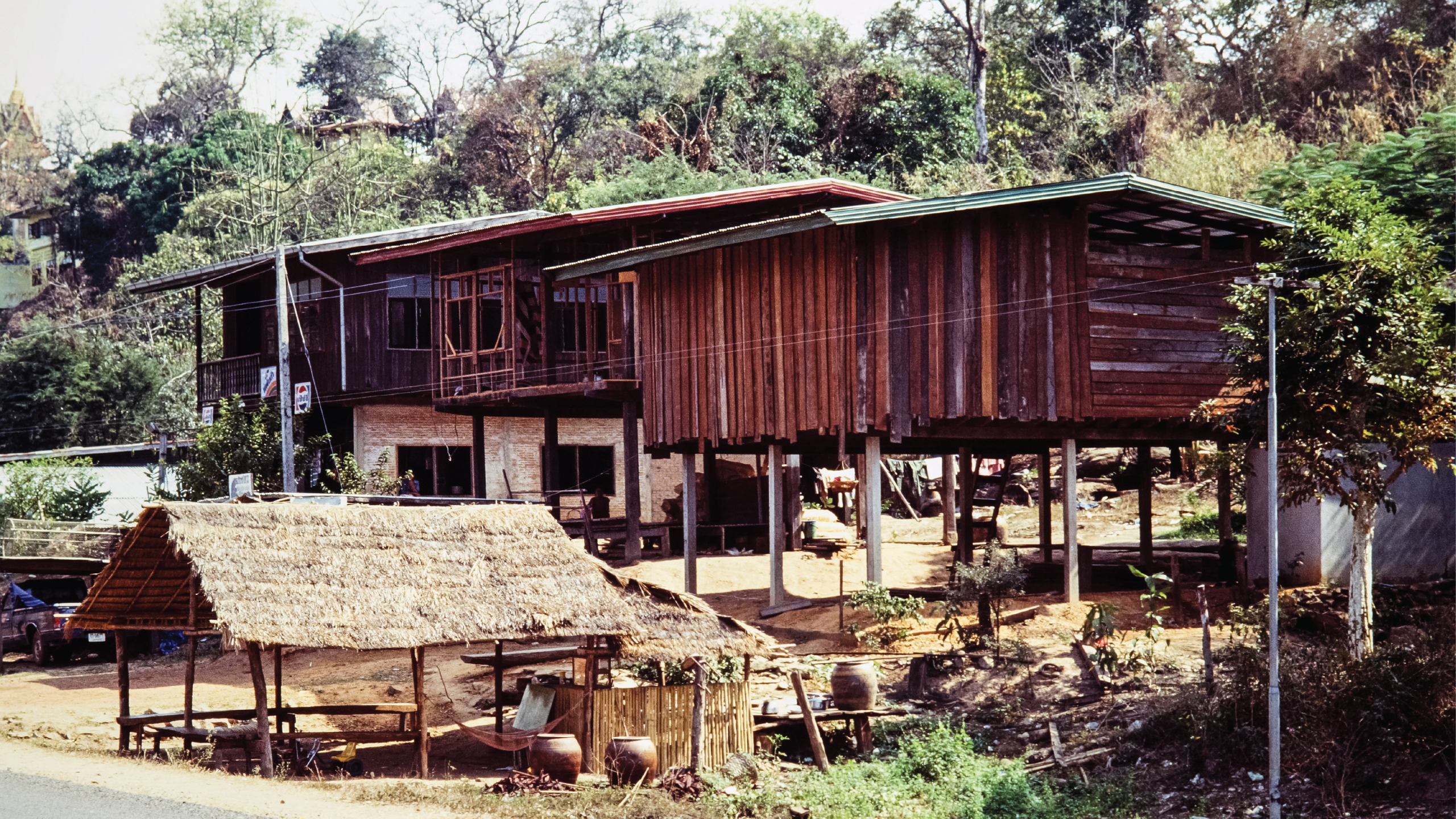 Rural Thai house